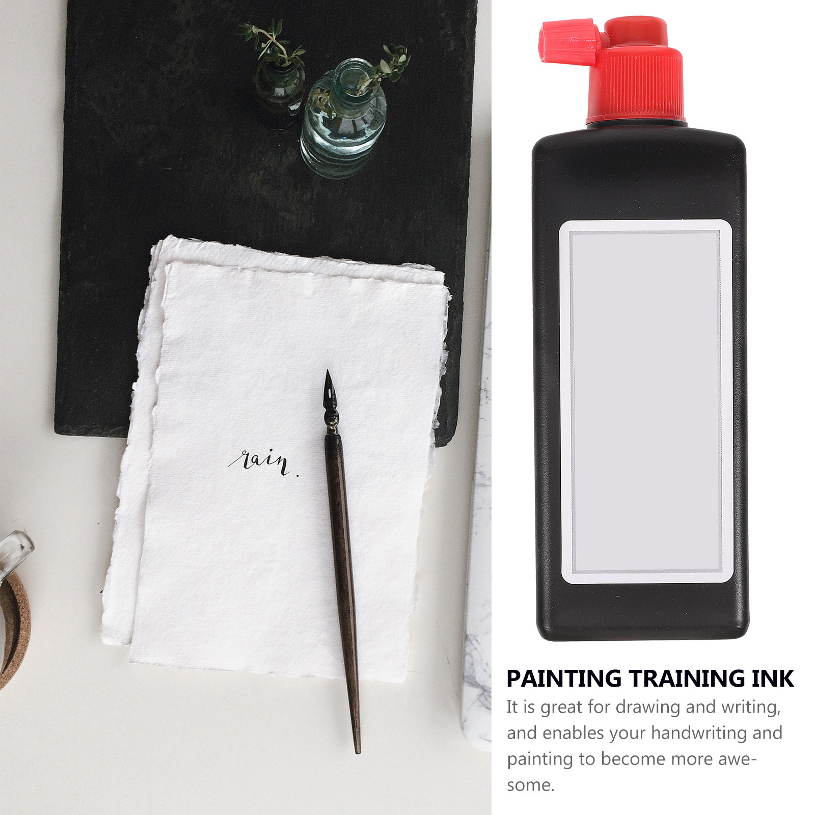 Smooth Flowing Chinese Calligr - Calligraphy Ink Bottle ulasan dan harga