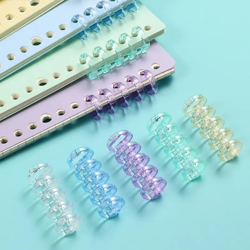 10/40Pcs Binding Spines Snap S - Binding Comb Plastic ulasan dan harga