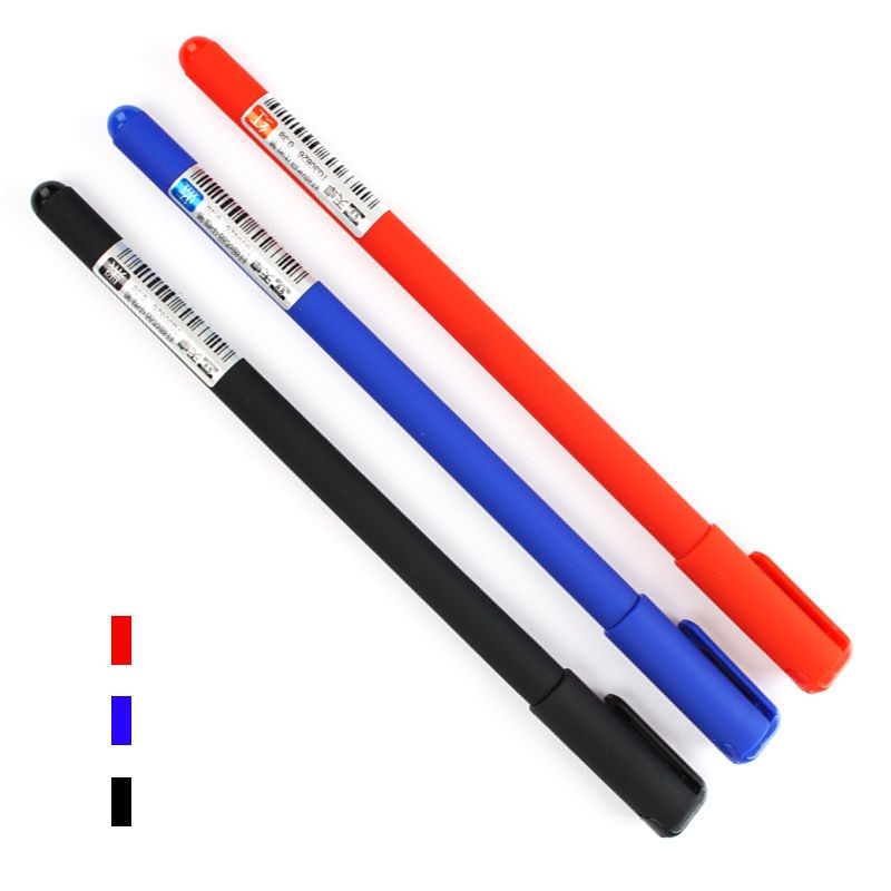 Black Gel Pen Student Exam Wri - Stationery Supplies Business ulasan dan harga