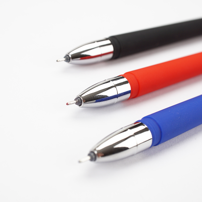 Black Gel Pen Student Exam Wri - Stationery Supplies Business ulasan dan harga