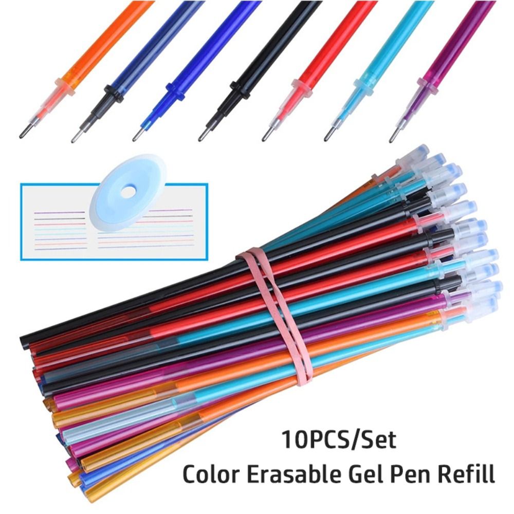 10PCS/Set 0.5mm Colorful Ink G - Gel Ink Pen Set ulasan dan harga