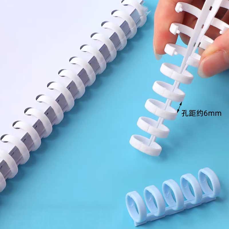 10pcs Colorful Plastic 30-Hole - Binding Comb Plastic ulasan dan harga