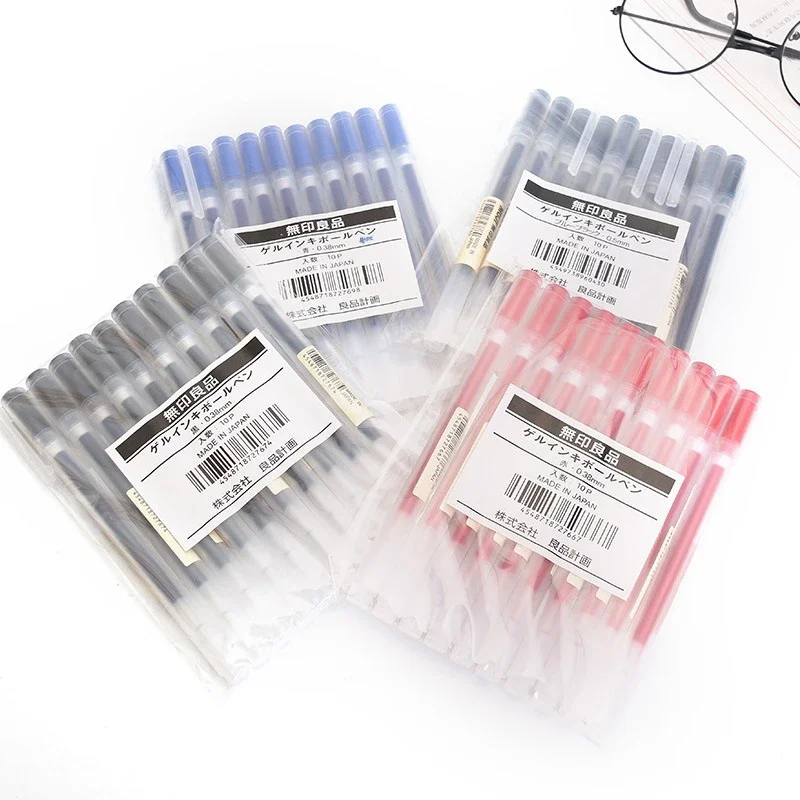 10-30Pcs/Set 0.38/0.5mm Gel pe - Stationery Supplies Business ulasan dan harga