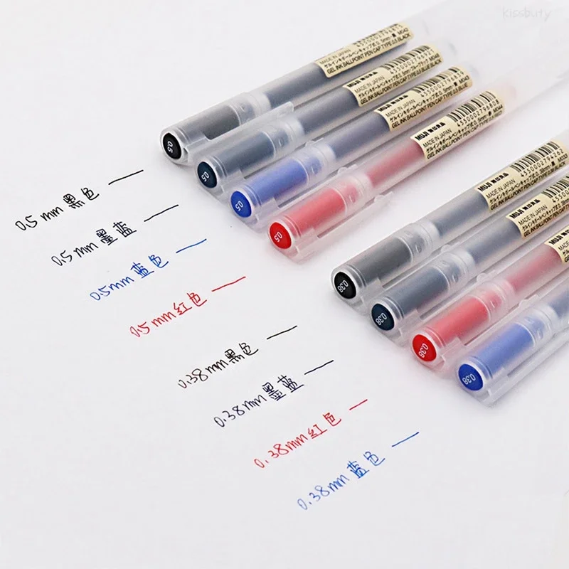 10-30Pcs/Set 0.38/0.5mm Gel pe - Stationery Supplies Business ulasan dan harga