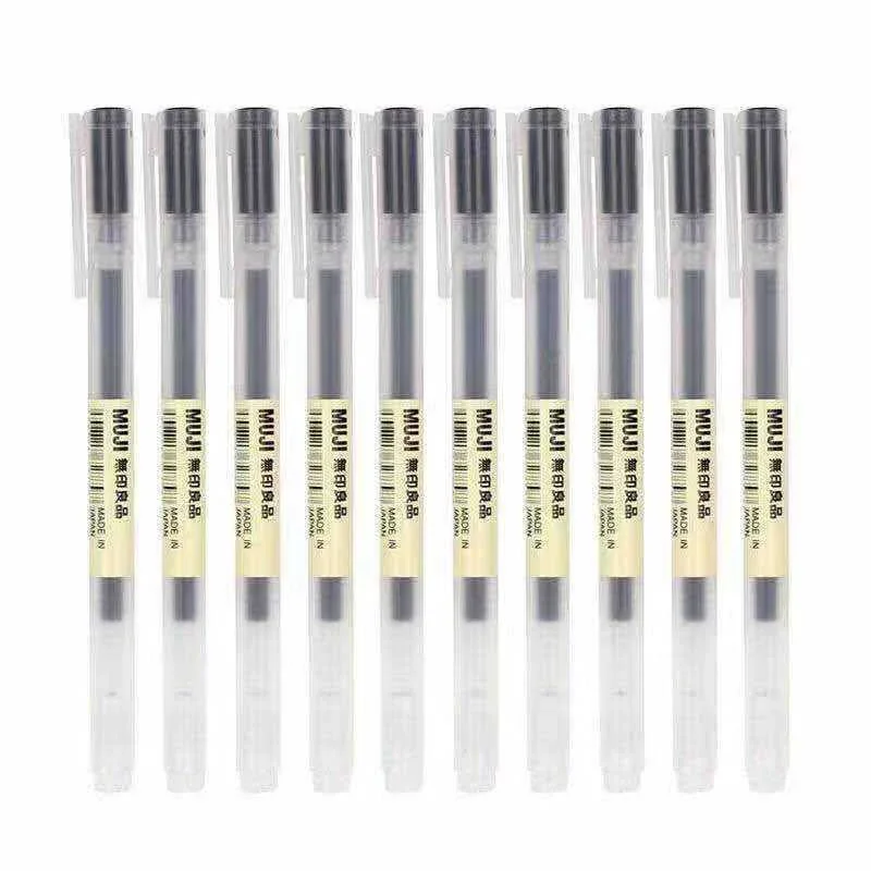 10-30Pcs/Set 0.38/0.5mm Gel pe - Stationery Supplies Business ulasan dan harga