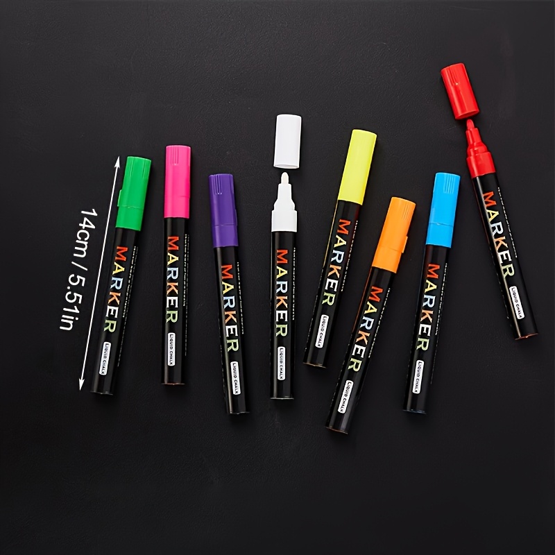 8 Erasable Blackboard Markers, - Whiteboard Marker Set ulasan dan harga