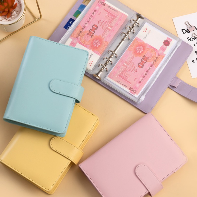 A6 PU Leather Budget Binder wi - Planner Weekly Budget ulasan dan harga