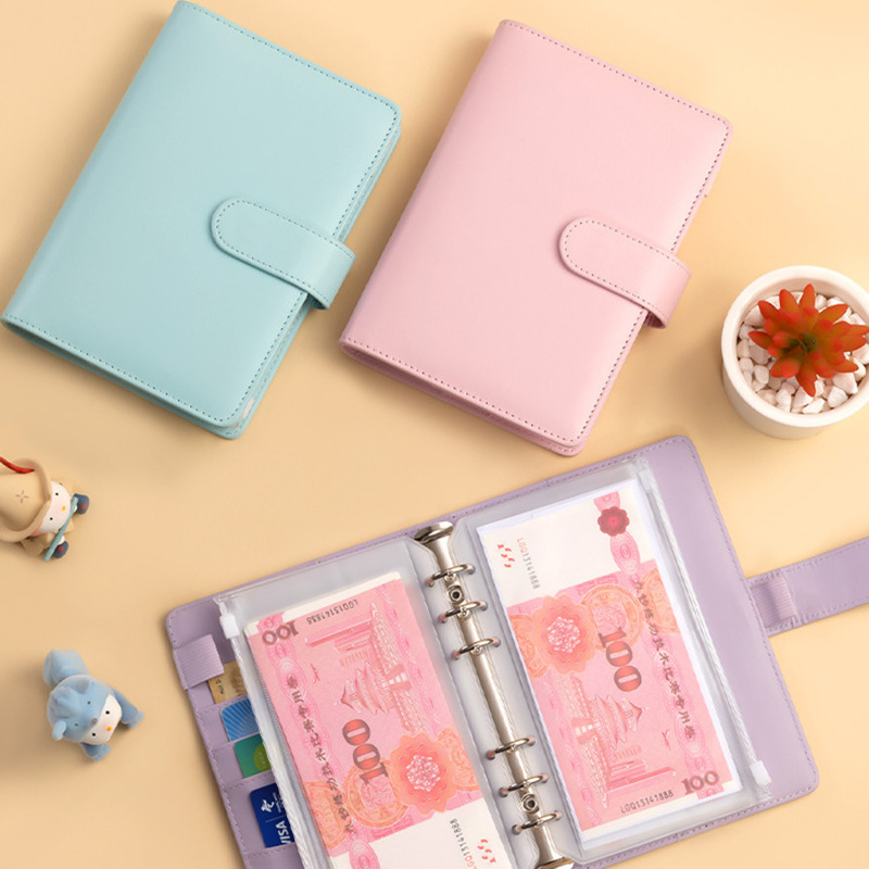 A6 PU Leather Budget Binder wi - Planner Weekly Budget ulasan dan harga