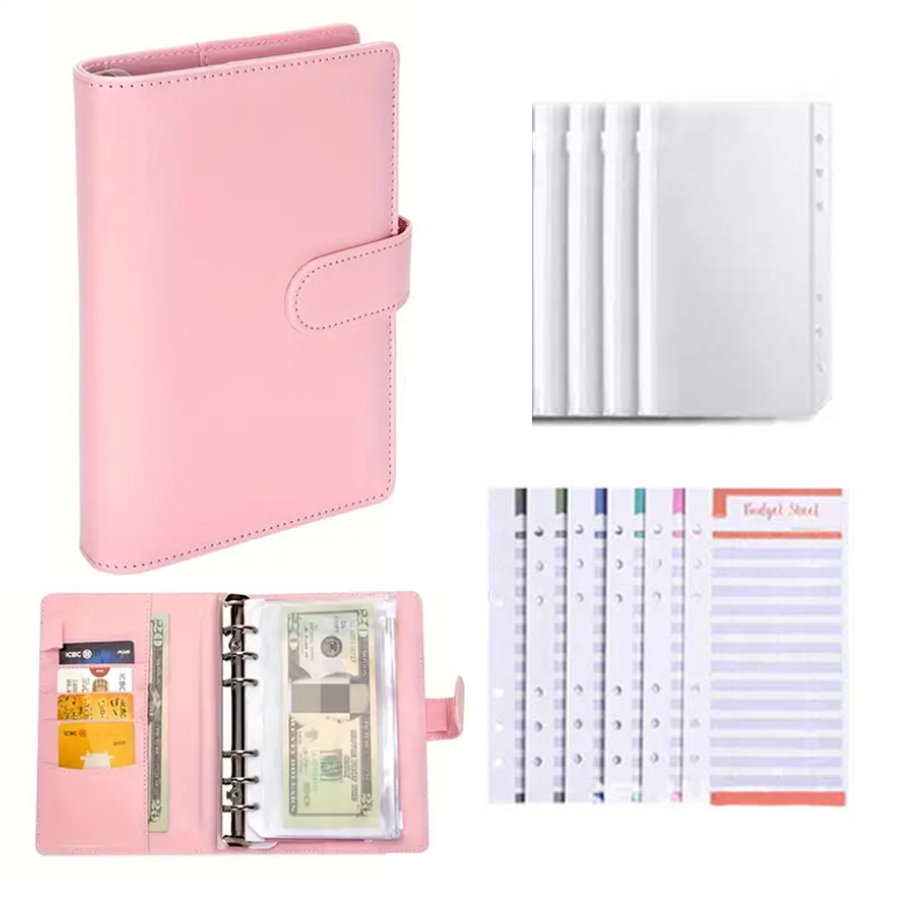 PU Leather Budget Binder With  - Planner Weekly Budget ulasan dan harga