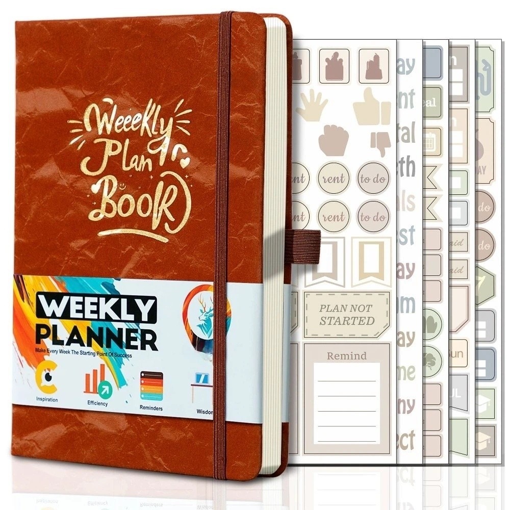 English Edition A5 Weekly Plan - Planner Weekly Budget ulasan dan harga