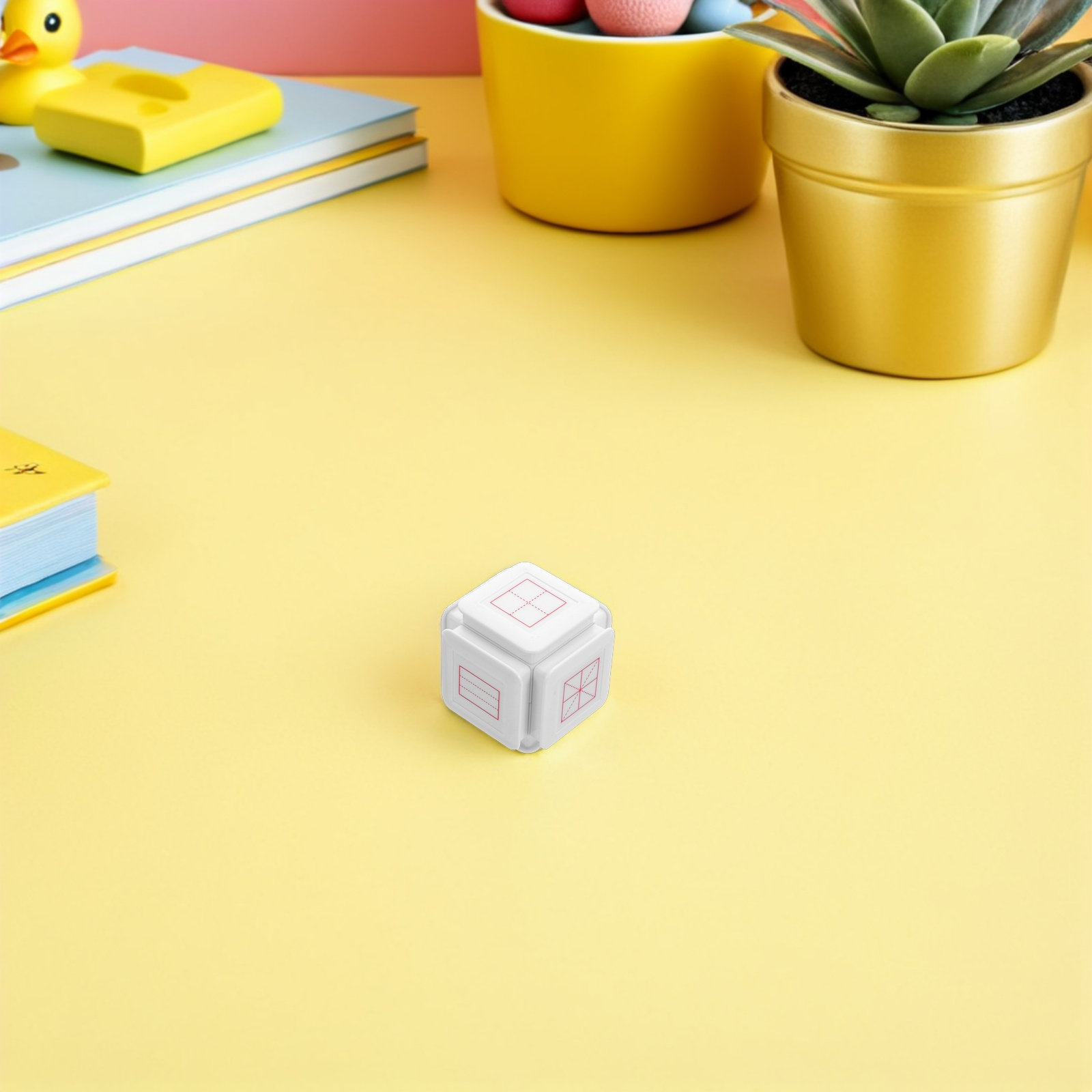 Six-Sided Learning Stamp Self- - Self Inking Stamp ulasan dan harga