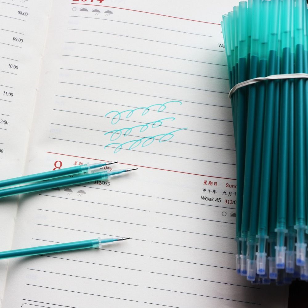 10PCS/Set 0.5mm Colorful Ink G - Gel Ink Pen Set ulasan dan harga