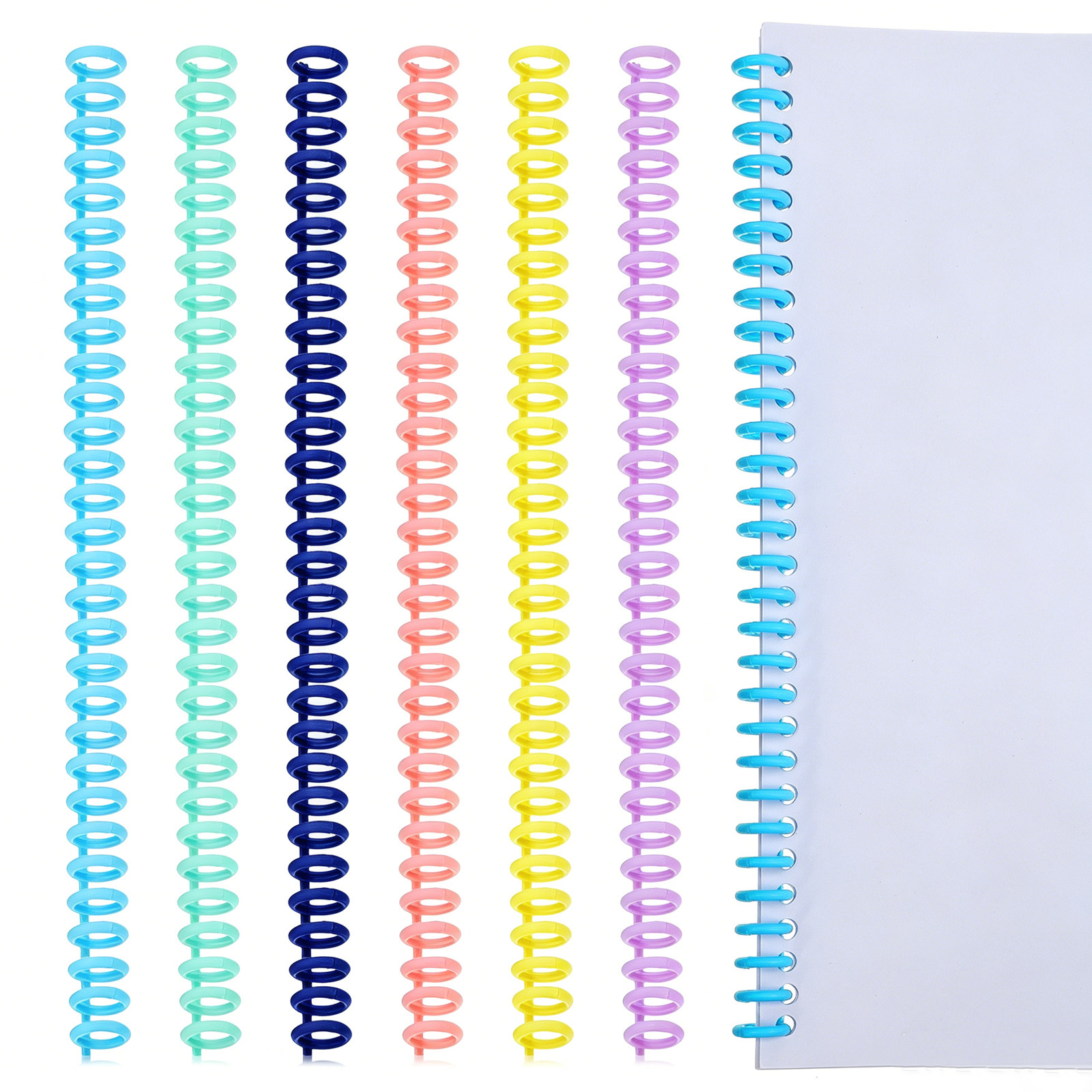 12Pcs Flexible Plastic Binding - Binding Comb Plastic ulasan dan harga